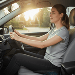 Memory Foam Seat Cushion for Car – Ergonomic Design for Sciatica Relief