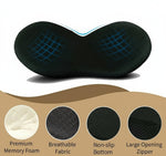 Memory Foam Seat Cushion for Car – Ergonomic Design for Sciatica Relief