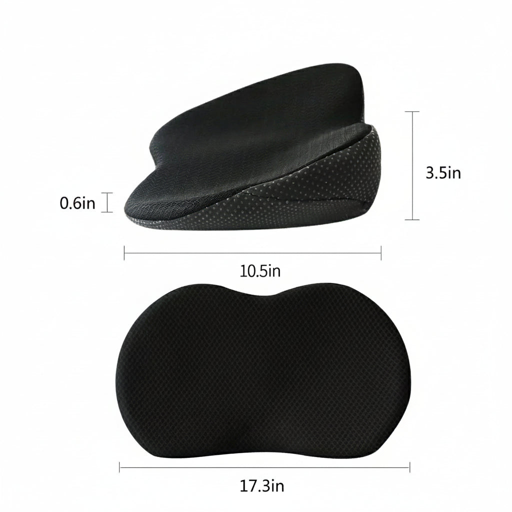 Memory Foam Seat Cushion for Car – Ergonomic Design for Sciatica Relief