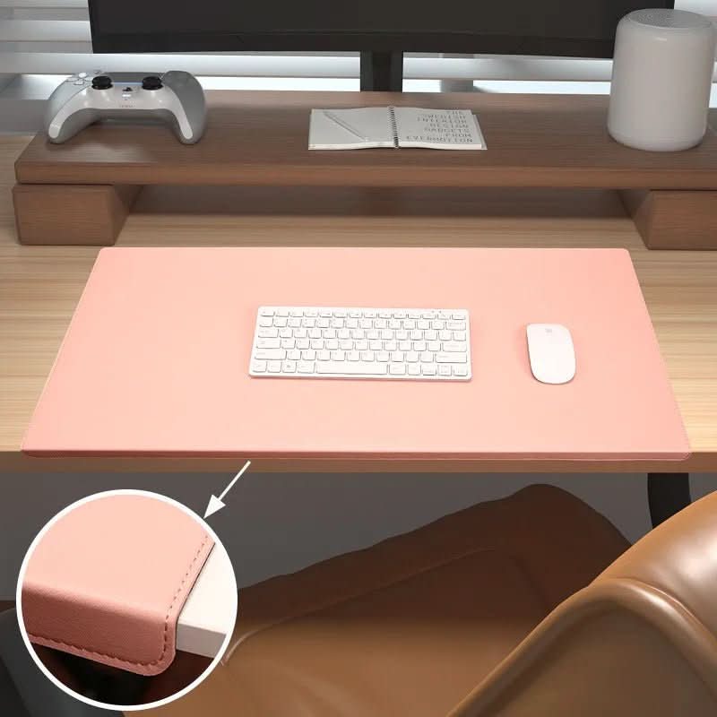 Comfortable Desk Mat in PU Leather with Wrist Support for Enhanced Focus