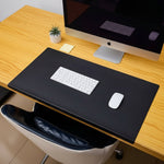 Comfortable Desk Mat in PU Leather with Wrist Support for Enhanced Focus