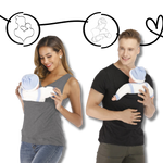 Stylish Carrier T-Shirt for Parents and Children