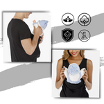 Stylish Carrier T-Shirt for Parents and Children