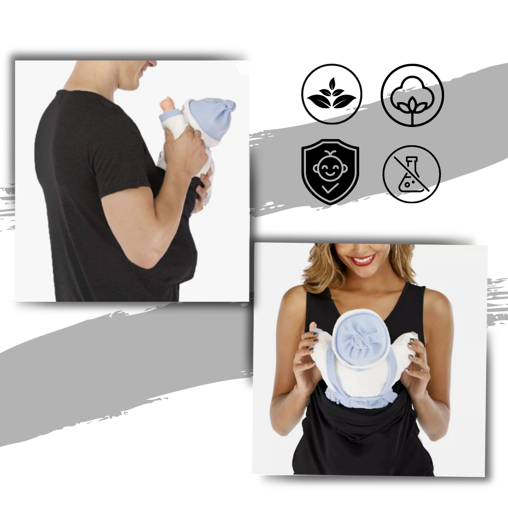 Stylish Carrier T-Shirt for Parents and Children