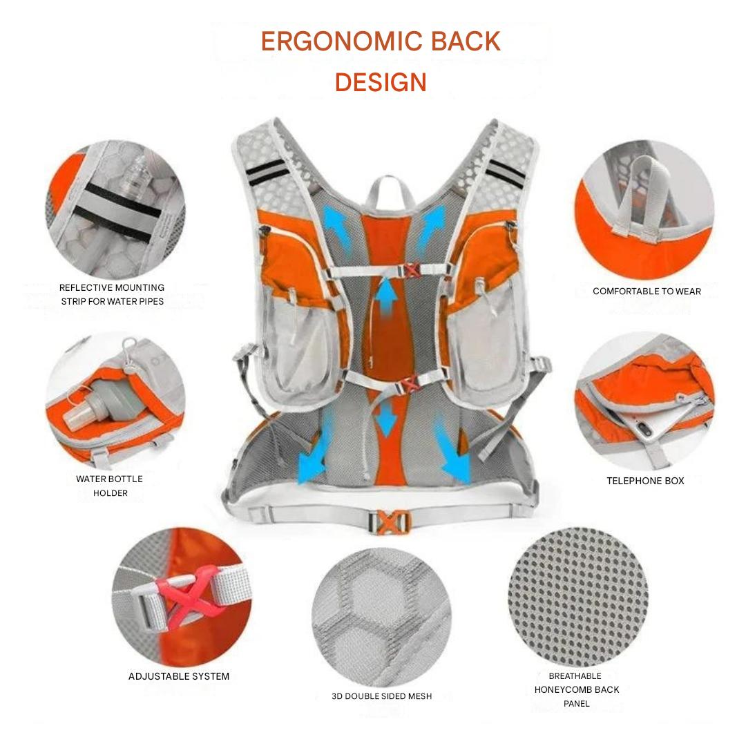 HydroTrail Rucksack mit integriertem Wassersack – Leicht und wasserdicht
