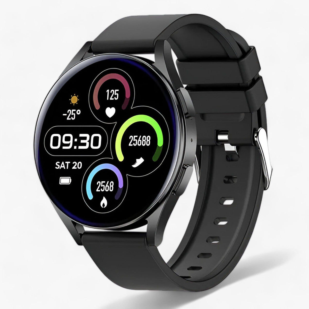 Health Monitoring Smartwatch for Men and Women with Stylish Design