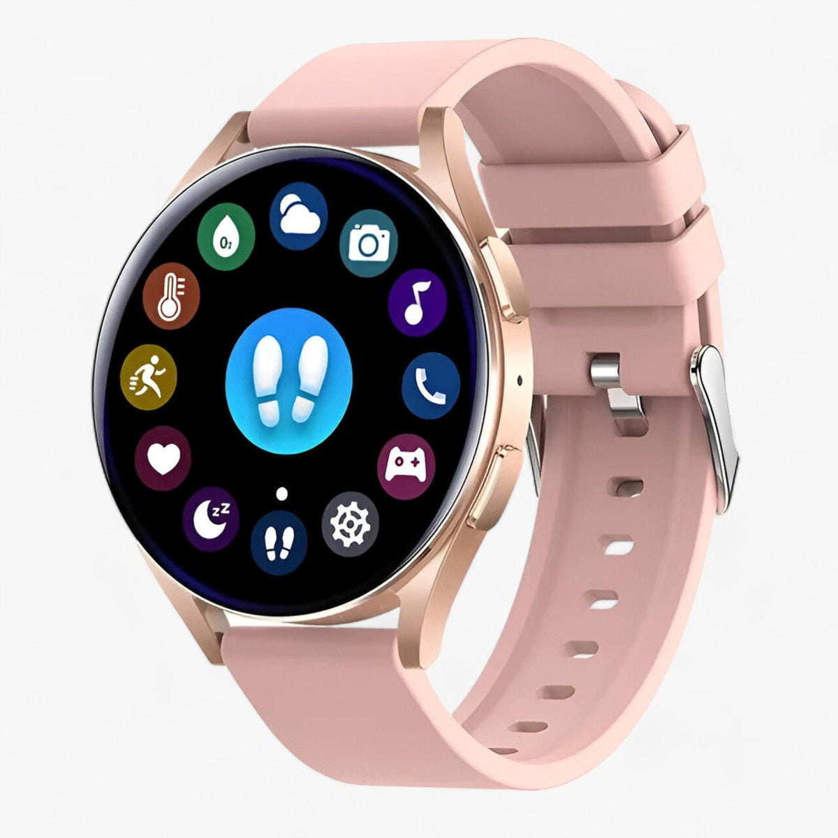 Health Monitoring Smartwatch for Men and Women with Stylish Design