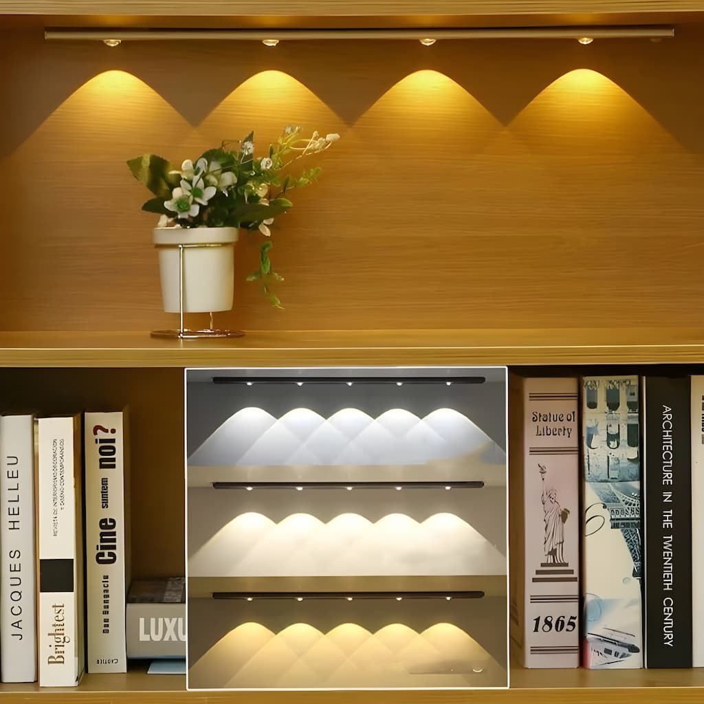 Kabelloses LED-Bewegungslampe – Wiederaufladbar und einfach anbringbar