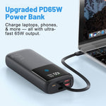 EnergieMax 65W – Intelligente Powerbank mit Touchscreen