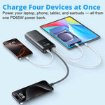 EnergieMax 65W – Intelligente Powerbank mit Touchscreen