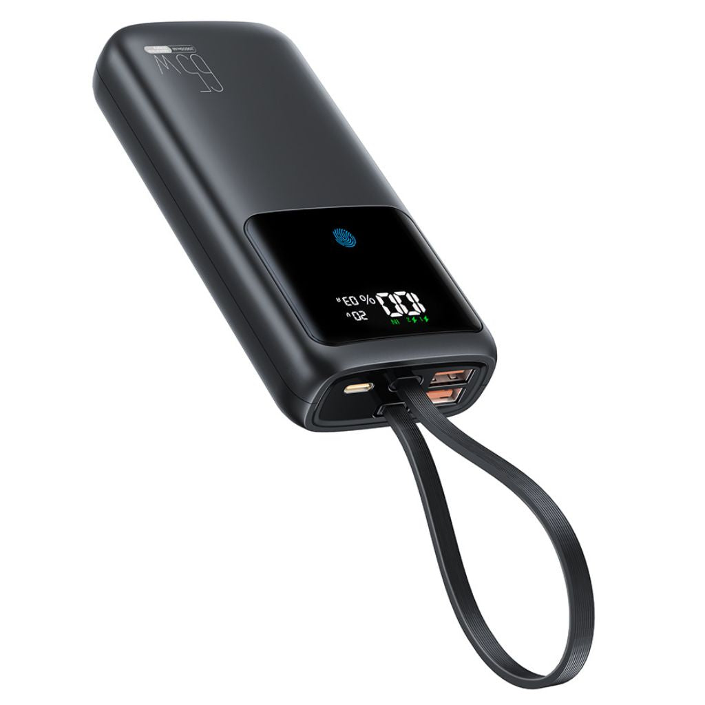 EnergieMax 65W – Intelligente Powerbank mit Touchscreen