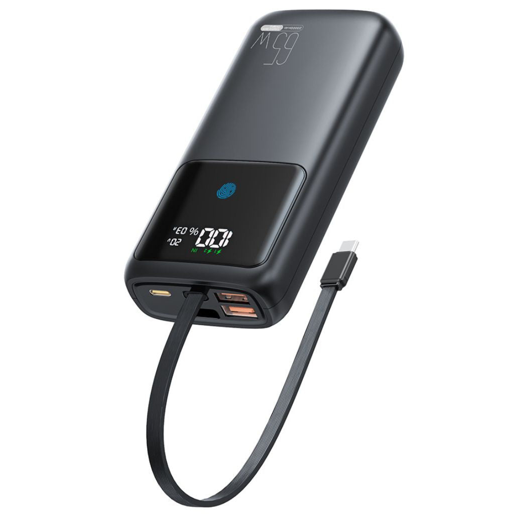 EnergieMax 65W – Intelligente Powerbank mit Touchscreen