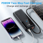 EnergieMax 65W – Intelligente Powerbank mit Touchscreen
