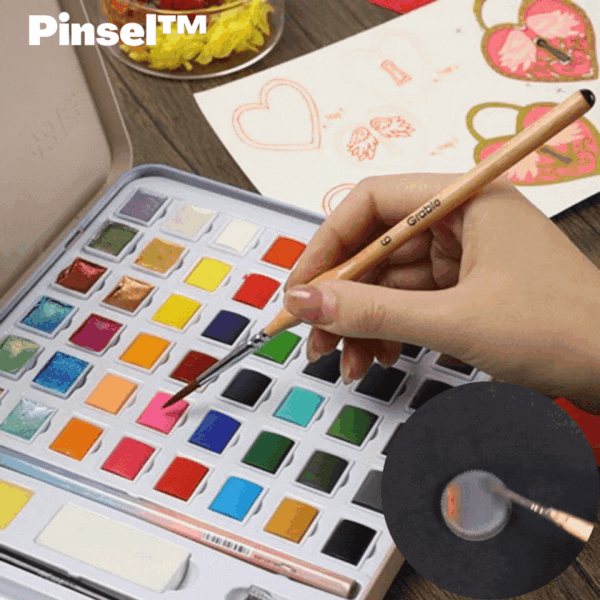 Precision Brush Set for Art Lovers and Professionals