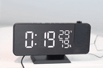 Digitale Projektionsuhr mit LED-Anzeige und FM-Radio