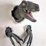 DinoBurst | Wanddekoration mit Velociraptor-Effekt