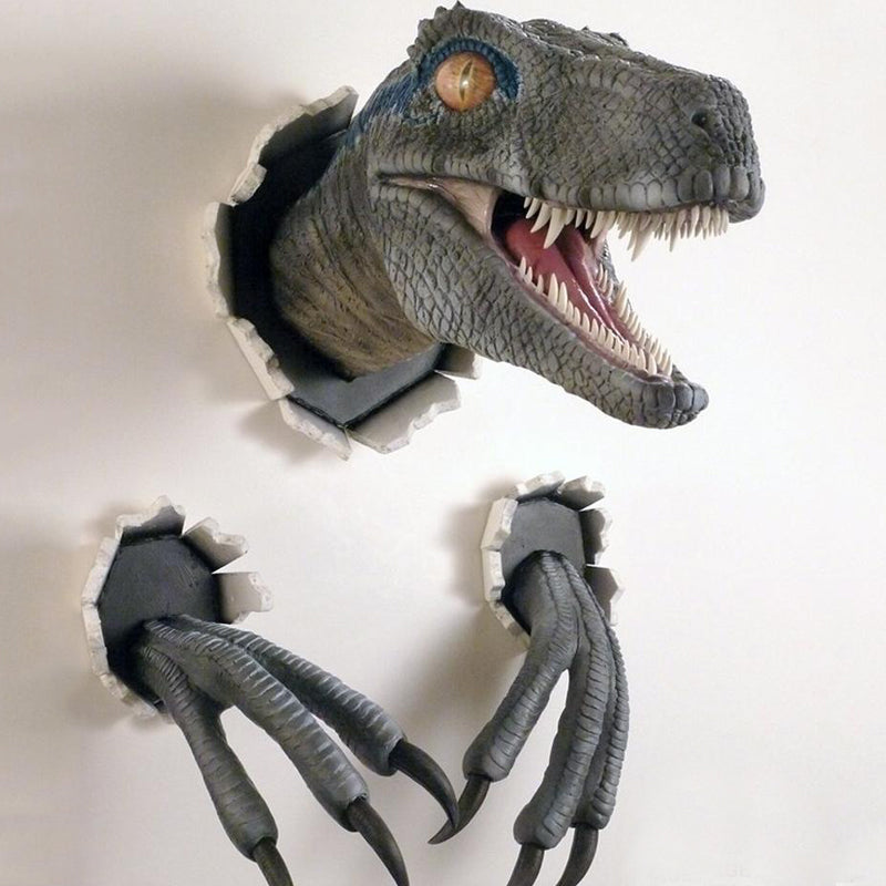 DinoBurst | Wanddekoration mit Velociraptor-Effekt