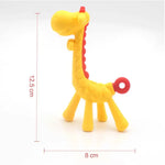 Silikon Beißspielzeug für Babys in Giraffenform