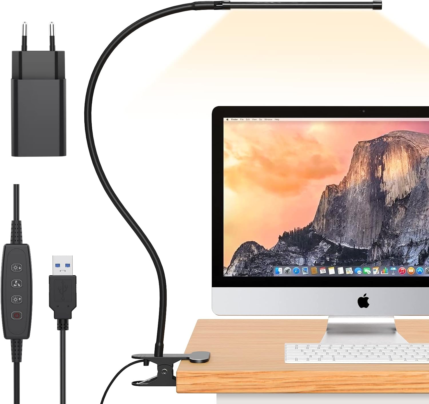 LumiFlex - Adjustable Desk Lamp for Eye-Friendly Work