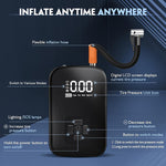 Comfortable Mini-Compressor with LED Lighting and Digital Display