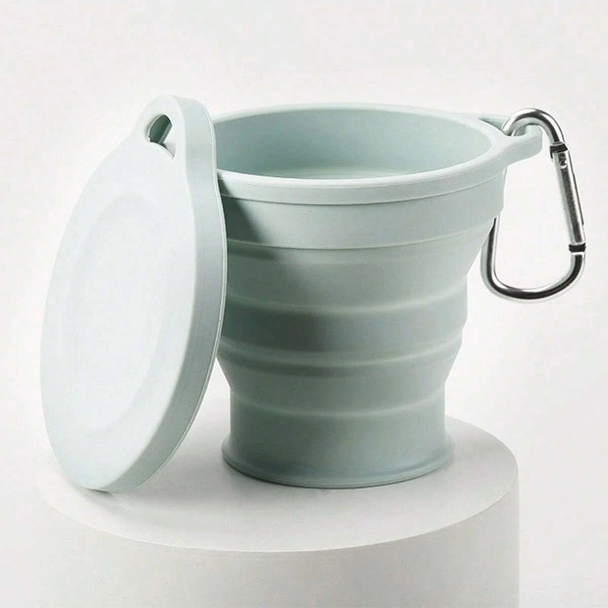 FlexiCup Portable Collapsible Cup | Food-Grade Material | With Hanging Loop | Perfect for Adventures