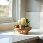 Elegant Wooden Tray for Stylish Storage and Decoration