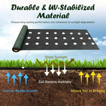 EcoGard Weed Control Fleece | Breathable Material for Vegetable Patches