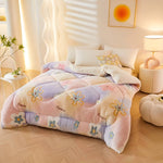 Sleeping Comfort Blanket Blütenzauber | Soft & Easy Care | Elegant Design