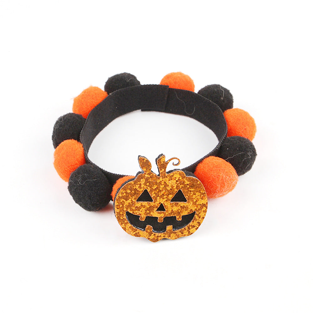 Frohes Halloween-Halsband für Haustiere – Verstellbar für Hunde und Katzen