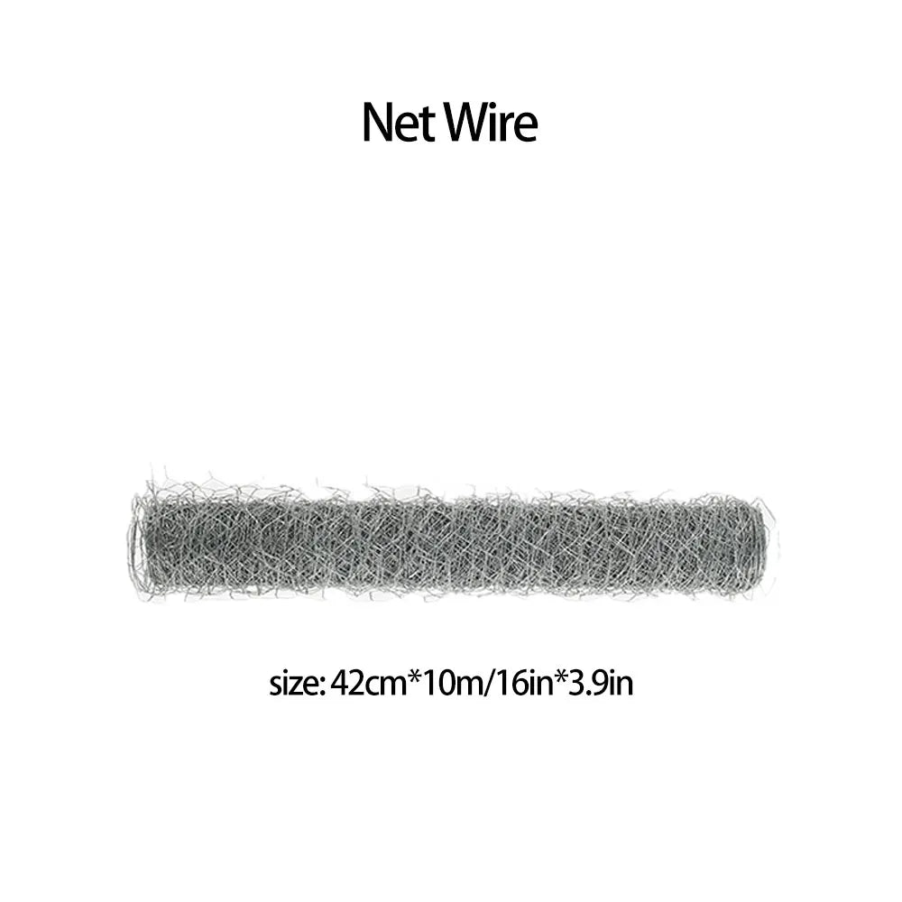 FlexiNet Hexagonal Wire Mesh Roll | Galvanized Quality | 10 m