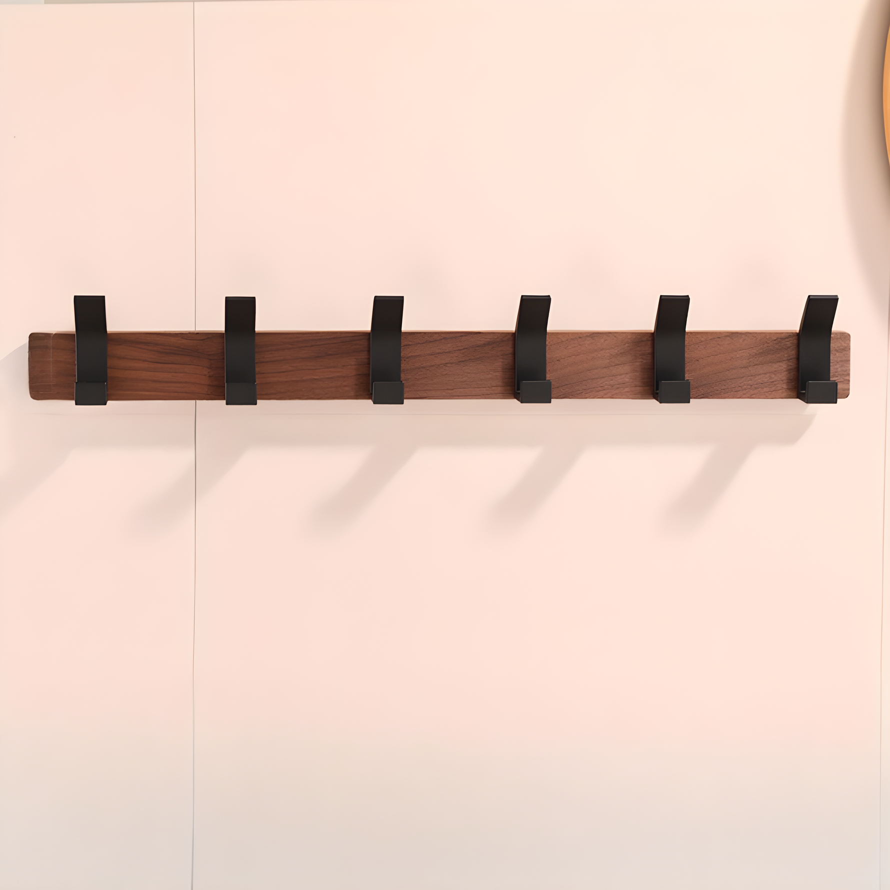 Stylish wall coat rack for every entrance area