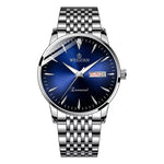Stilvolle Herrenarmbanduhr mit automatischem Kalender und Luminiszenz