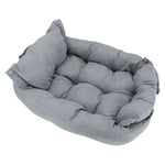 Vielseitiges 3-in-1 Haustierbett – Sofa, Matte oder Schlafhöhle