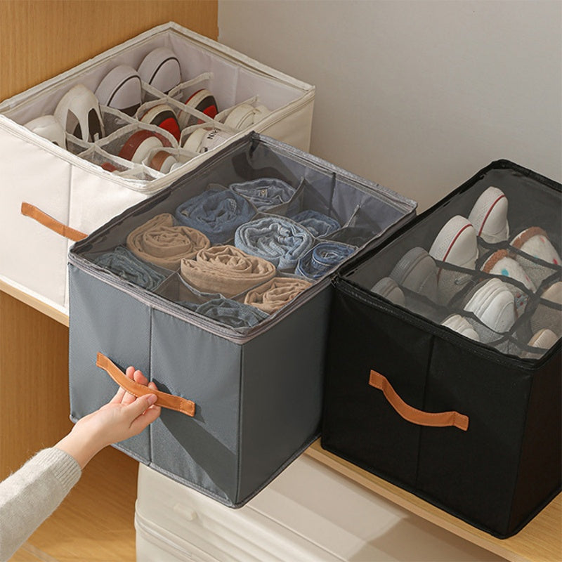 SchuhOrganizer Pro - Maximale Ordnung und Staubschutz für Ihre Schuhe