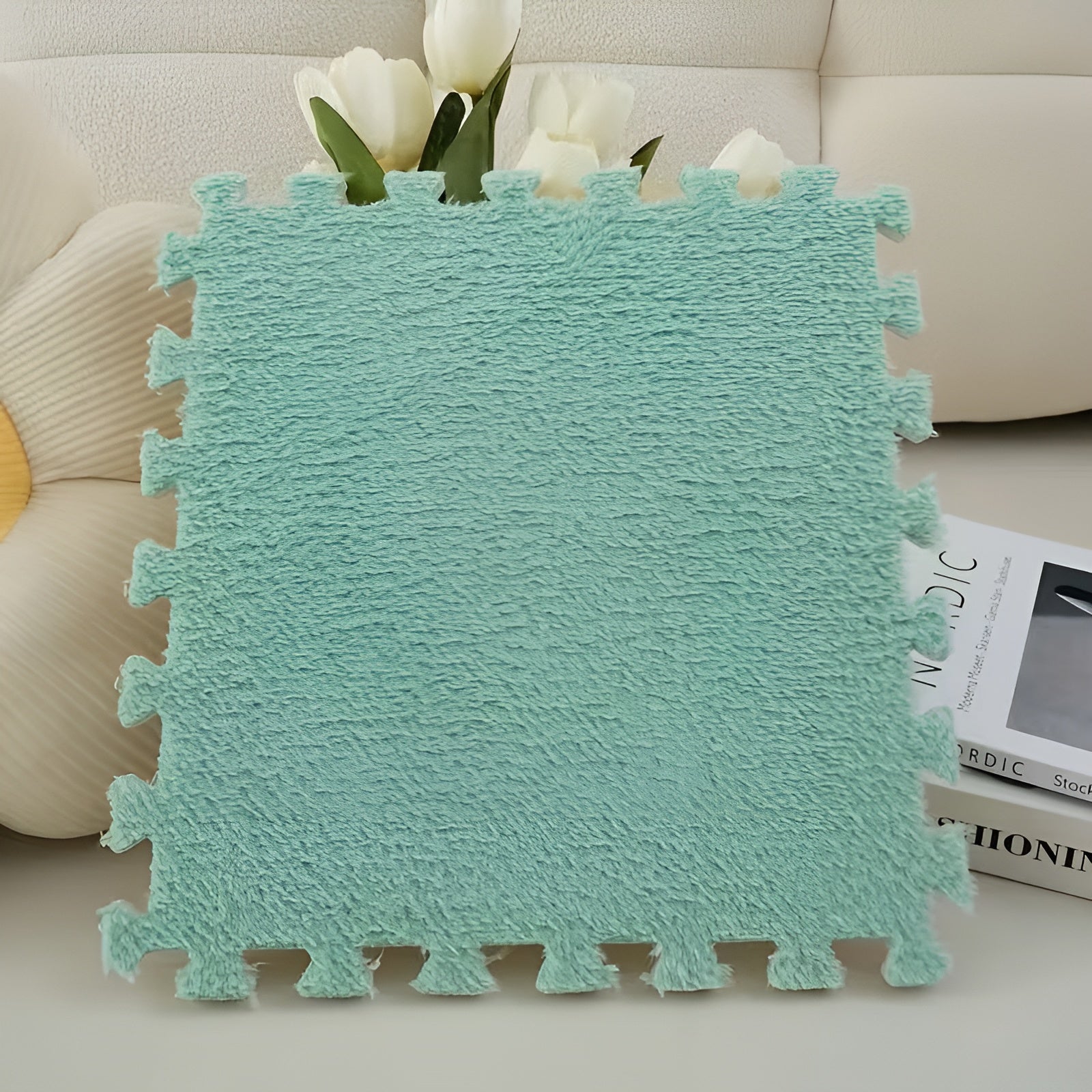 Superweicher Patchwork-Teppich für ein gemütliches Zuhause