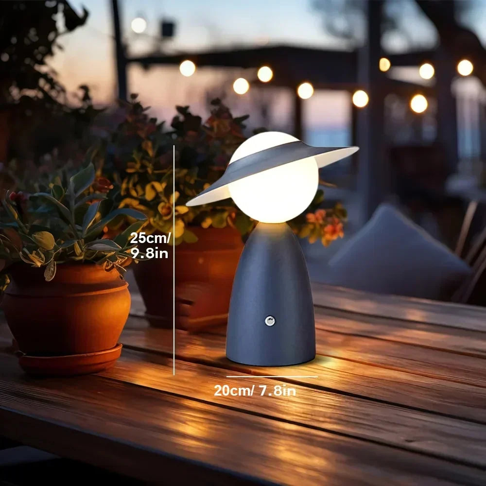 Kabellose LED-Tischlampe mit Touchsteuerung und Ladefunktion