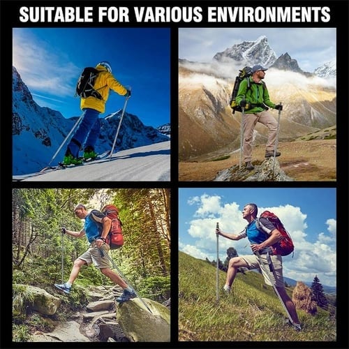 TrekMate – Versatile Hiking Pole with Integrated Emergency Kit