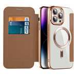 Elegant Magnetic Phone Case for iPhone 11-14