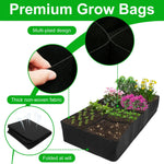 UrbanGarden Grow Bag | 8 Compartments | Durable Felt | 180x90x30 cm