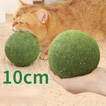 Catnip Balls for Playful Dental Care
