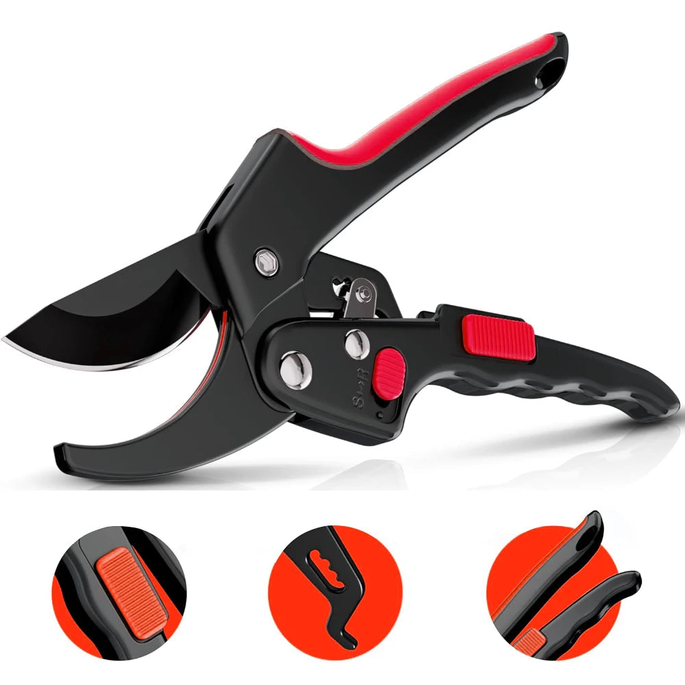 Ergonomic Garden Pruners for Effortless Cutting | Premium Quality