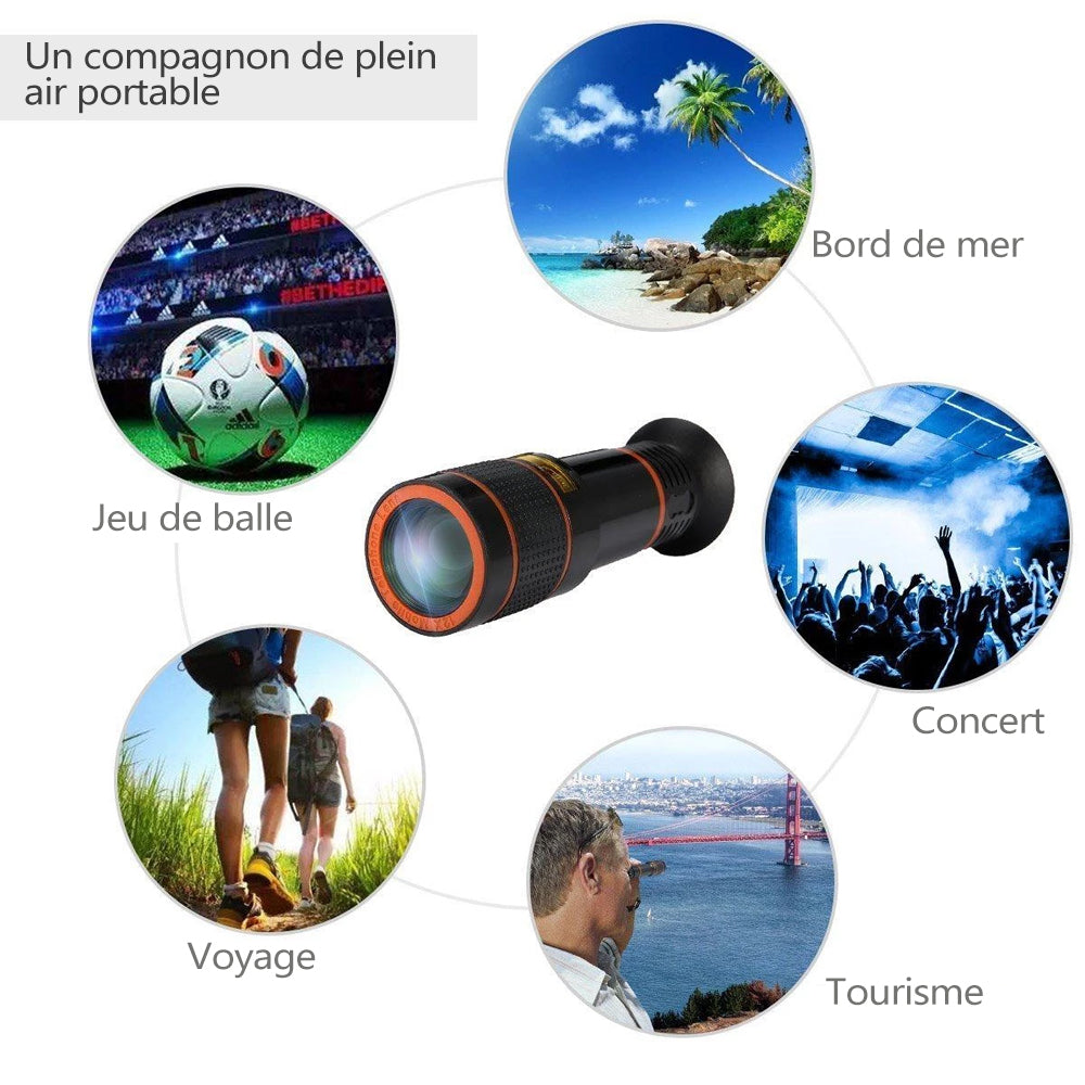 12-fach Zoom Objektiv für Smartphone | PicZoom