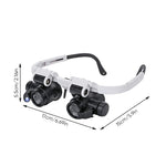 LED-Vergrößerungsbrille für präzise Sicht