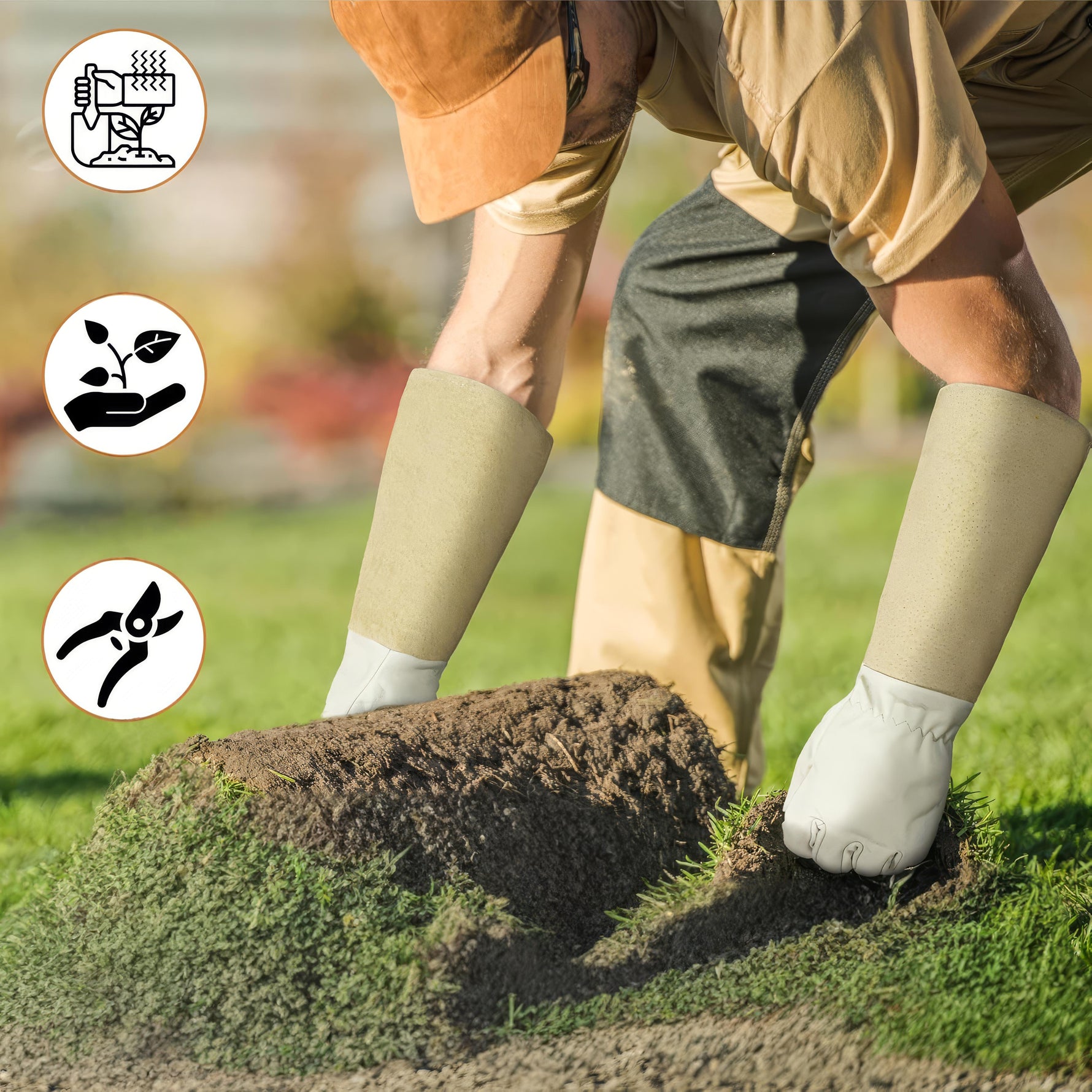 Gartenheld – Ergonomische und schützende Handschuhe für Gärtnerinnen