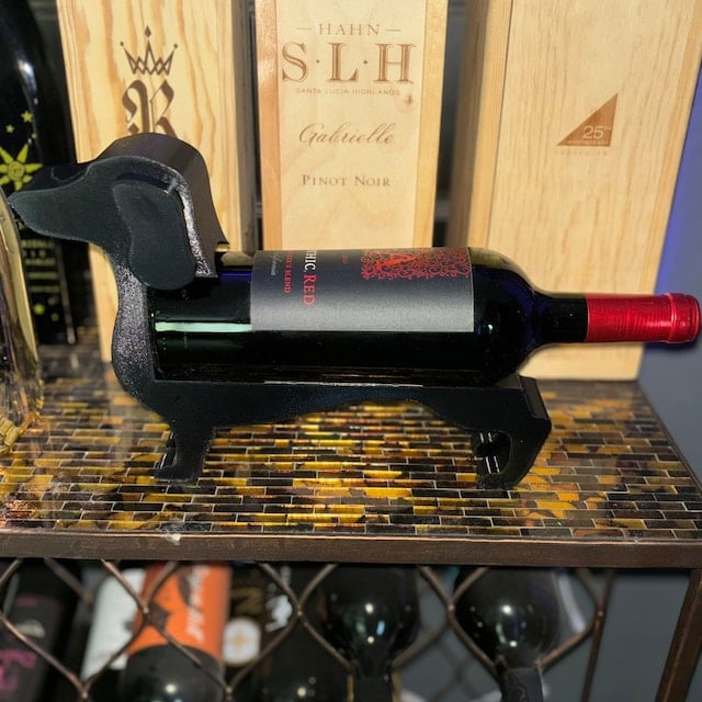 Charming Dachshund Wine Bottle Holder for Wine Lovers