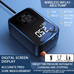 Comfortable Mini-Compressor with LED Lighting and Digital Display