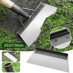 Robuster Unkrautkratzer aus legiertem Stahl mit verstellbarem Holzgriff