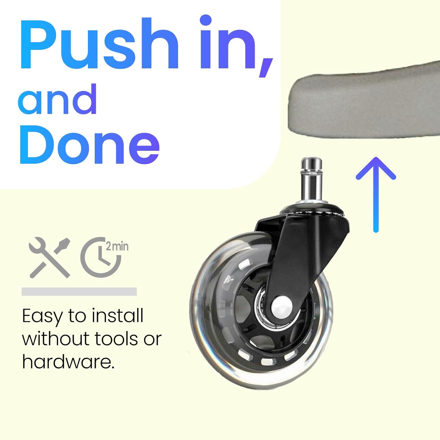 Gentle Rolling – Protect Your Floors with Ease