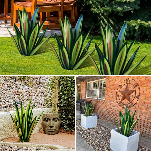 Zeitlose Metall-Agave für Ihren Garten | AgaveArt™