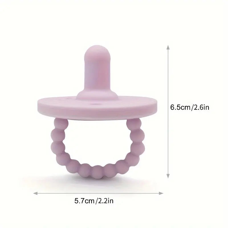 Weiches Beißspielzeug mit Griff – BPA-freier Silikon-Schnuller für Babys